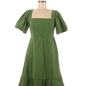 100% Cotton Midi Dress